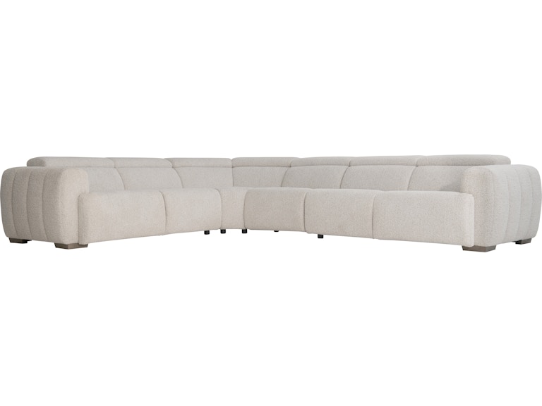 Bernhardt Living Living Room Aldo Fabric Power Motion Sectional K1975 at Norwood Furniture