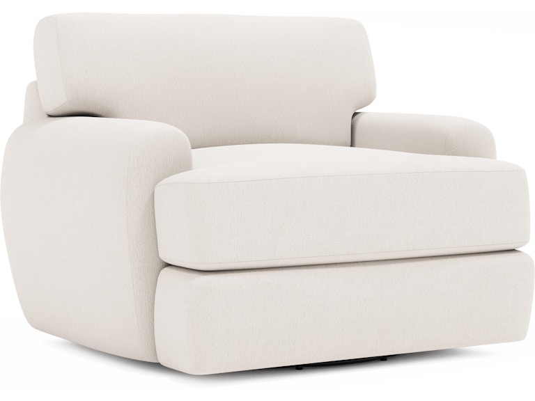 Bernhardt Living Living Room Cameron Fabric Swivel Chair P1902SY at Norwood Furniture