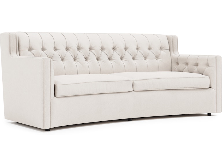 Bernhardt Living Living Room Candace Fabric Sofa B7296Y at Norwood Furniture