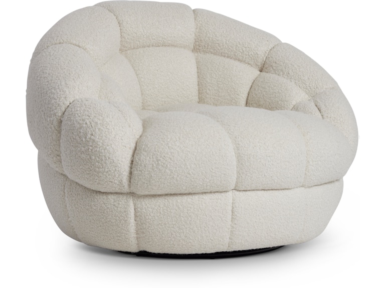 Bernhardt Living Living Room Coco Fabric Swivel Chair B973SO at Norwood Furniture