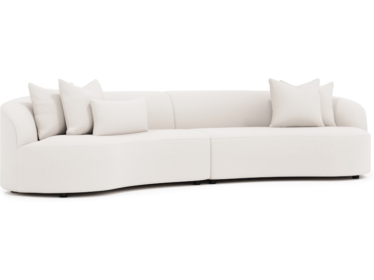 Bernhardt Living Living Room Elle Fabric Sectional K2199 at Norwood Furniture