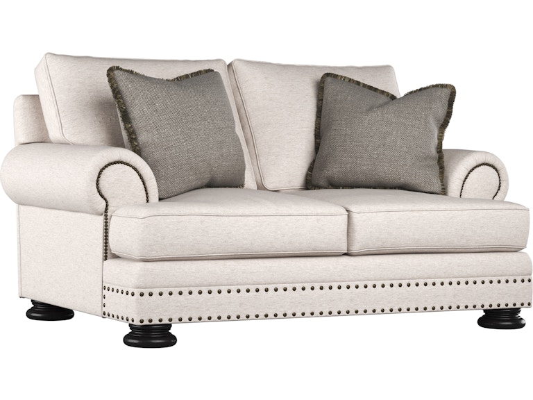 Bernhardt Living Living Room Foster Fabric Loveseat B5175G at Norwood Furniture