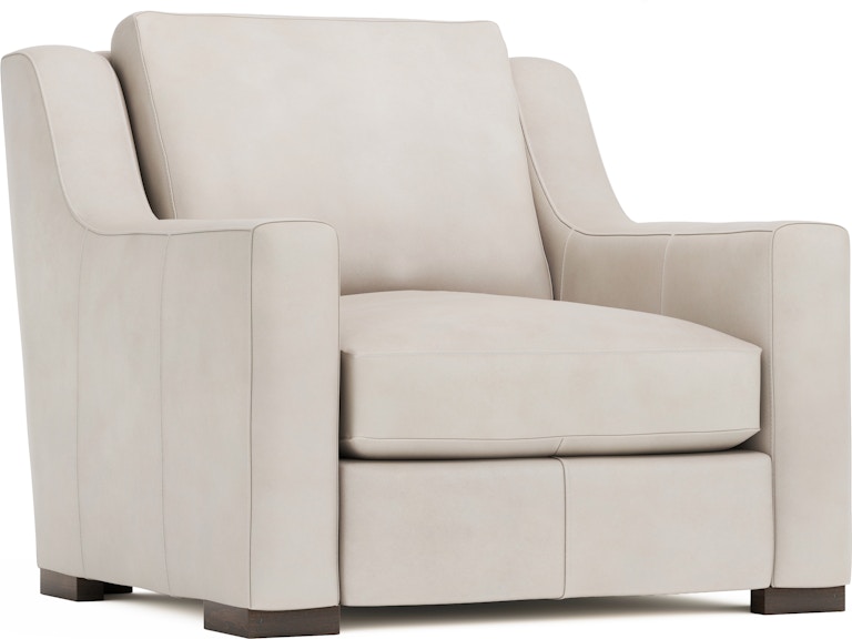 Bernhardt Living Living Room Germain Leather Chair 2662LY at Norwood Furniture