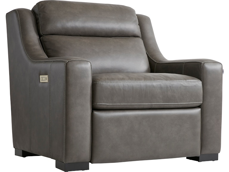 Bernhardt Living Living Room Germain Leather Power Motion Chair 2022RHO At Norwood Furniture