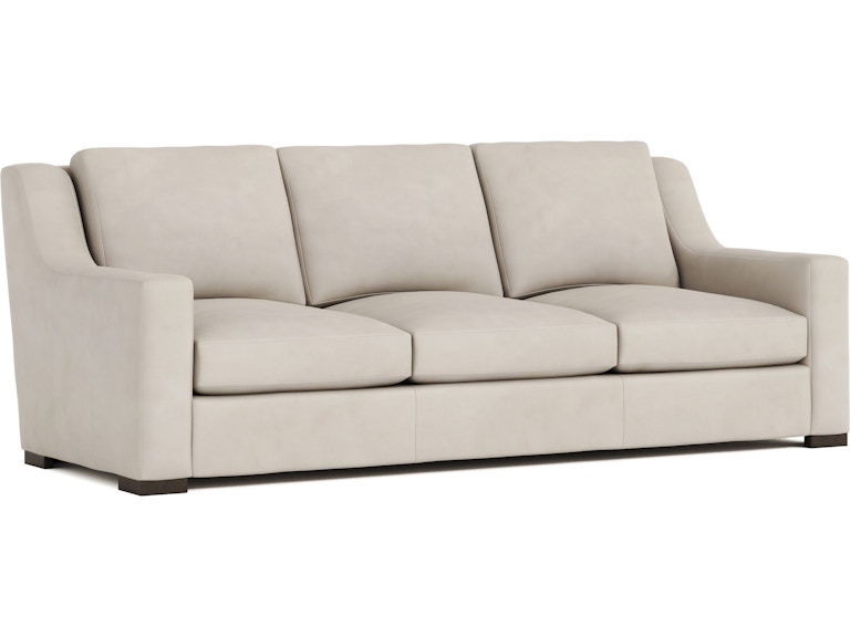 Bernhardt Living Living Room Germain Leather Sofa 2667LY At Norwood Furniture