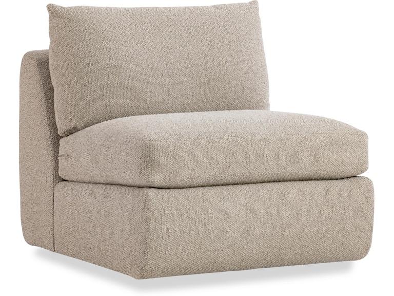 Bernhardt Living Living Room Jules Fabric Armless Chair P1830A at Norwood Furniture