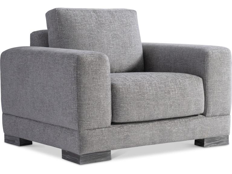 Bernhardt Living Living Room Lars Fabric Chair B1262Y at Norwood Furniture