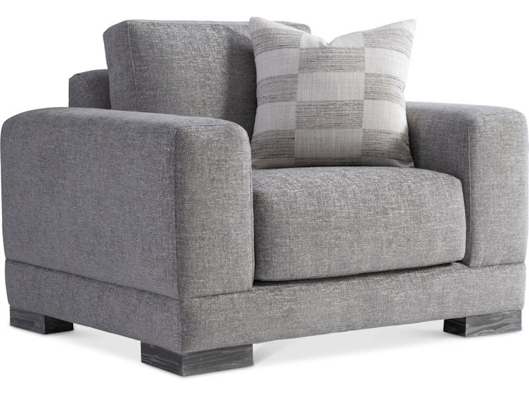 Bernhardt Living Living Room Lars Fabric Chair B1262A at Norwood Furniture