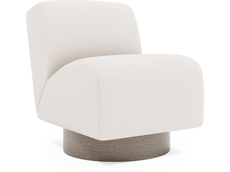Bernhardt Living Living Room Marley Fabric Swivel Chair B4713S at Norwood Furniture
