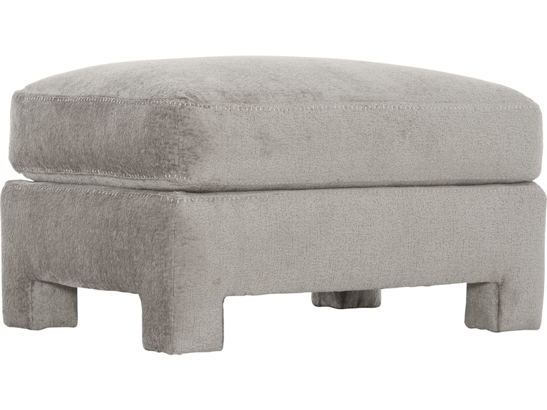 Bernhardt Living Living Room Mily Fabric Bumper Ottoman P1291A at Norwood Furniture
