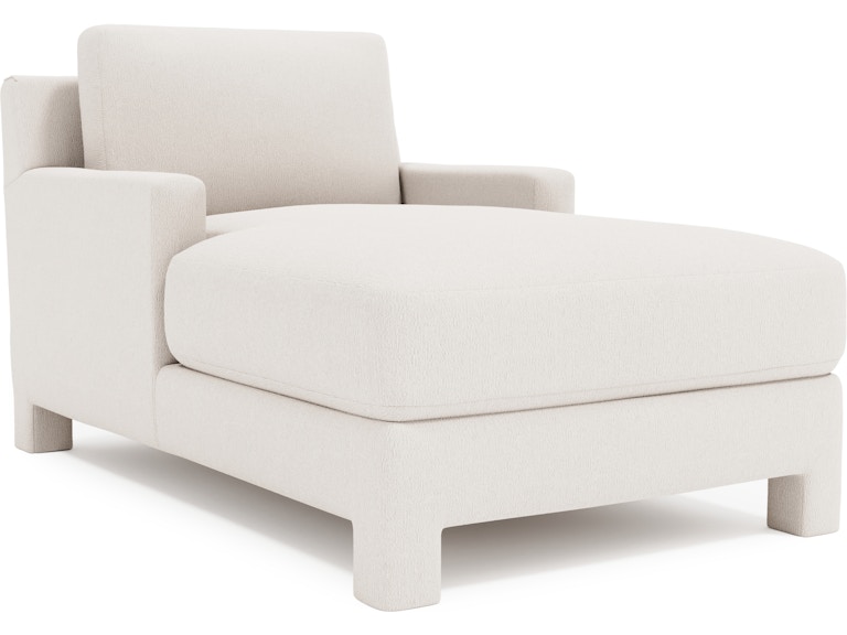 Bernhardt Living Living Room Mily Fabric Chaise P1289Y at Norwood Furniture
