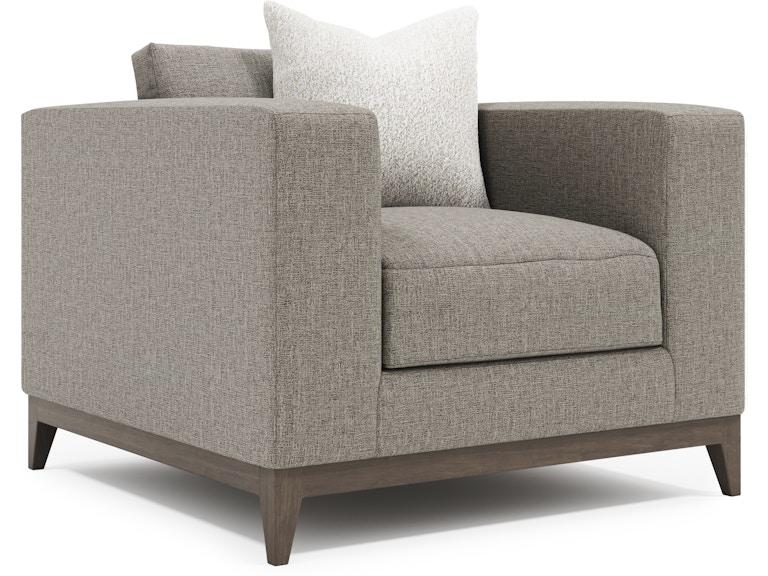 Bernhardt Living Living Room Noel Fabric Chair P7322B at Norwood Furniture