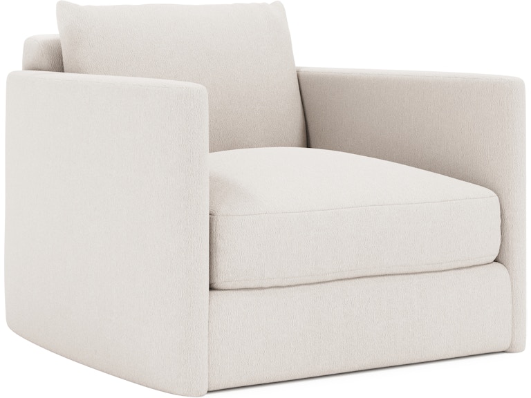 Bernhardt Living Living Room Rory Fabric Swivel Chair P7852SY at Norwood Furniture