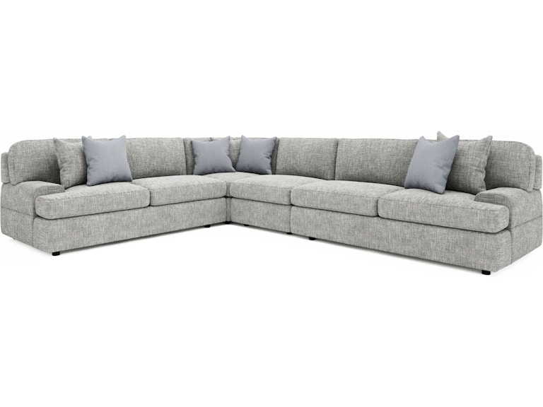 Bernhardt Living Living Room Serena Fabric Sectional K2029 at Norwood Furniture