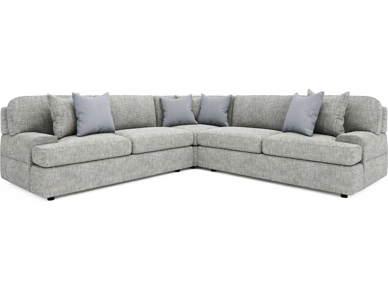 Bernhardt Living Living Room Serena Fabric Sectional K2041 at Norwood Furniture
