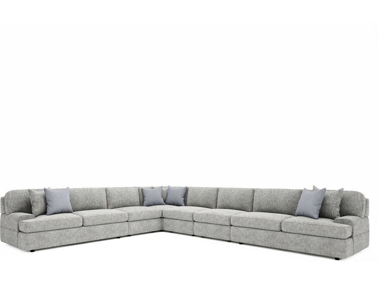 Bernhardt Living Living Room Serena Fabric Sectional K2027 at Norwood Furniture