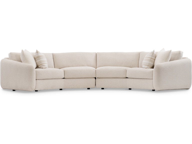 Bernhardt Living Living Room Soleil Fabric Sectional K2175 at Norwood Furniture