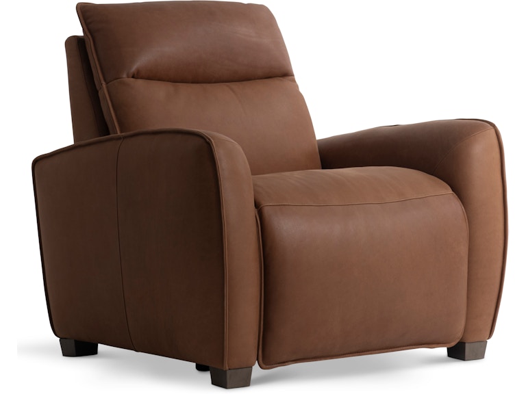 Bernhardt Living Living Room Sorrento Leather Power Motion Chair 382RLO at Norwood Furniture