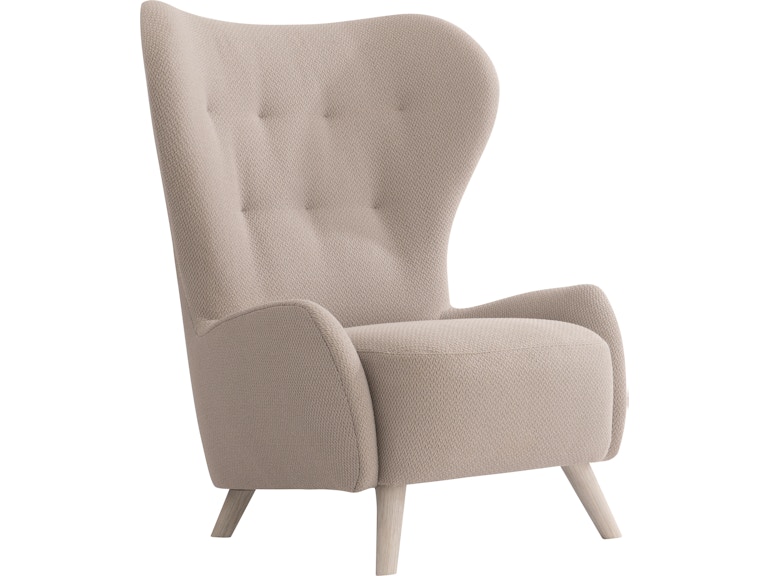 Bernhardt Living Living Room Tanner Fabric Chair B7702 at Norwood Furniture