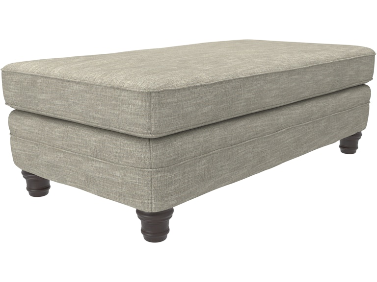 Bernhardt Living Living Room Tarleton Fabric Ottoman B4261G at Norwood Furniture