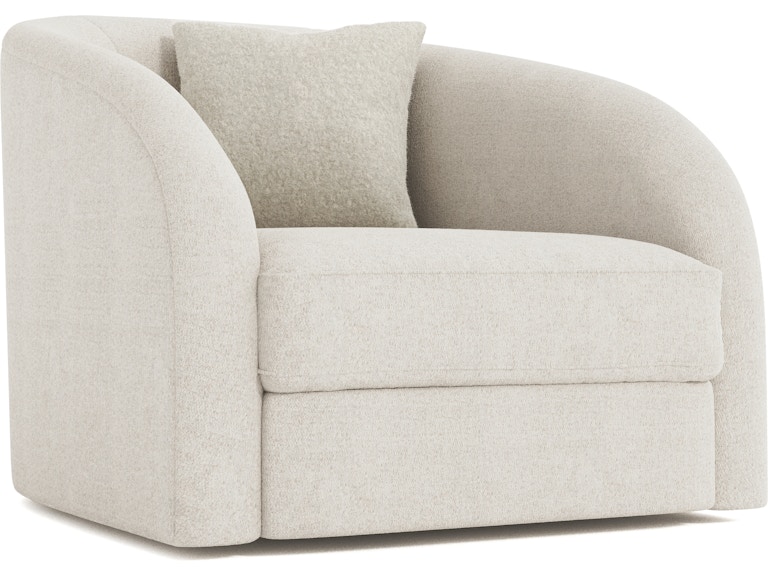Bernhardt Living Living Room Terra Fabric Swivel Chair P1362SA at Norwood Furniture