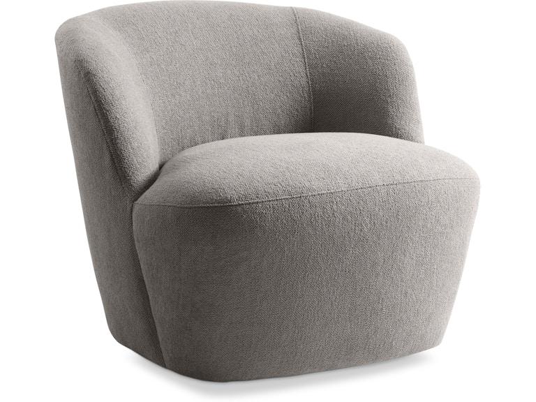 Bernhardt Living Living Room Tilly Fabric Swivel Chair B6203S at Norwood Furniture