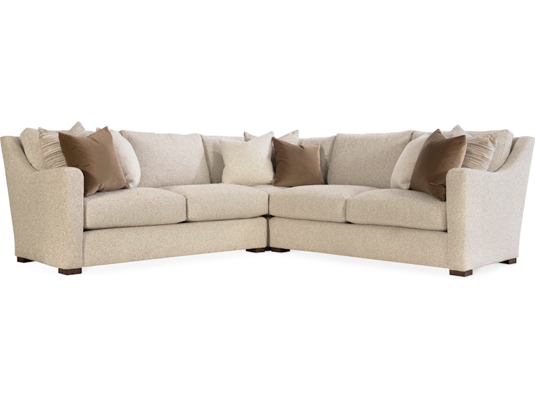 Bernhardt Living Living Room Ventura Fabric Sectional K2079 at Norwood Furniture