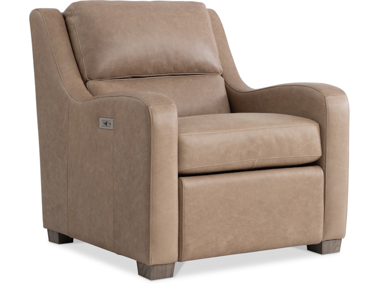 Bernhardt Living Living Room Ventura Leather Power Motion Chair 362RLO At Norwood Furniture