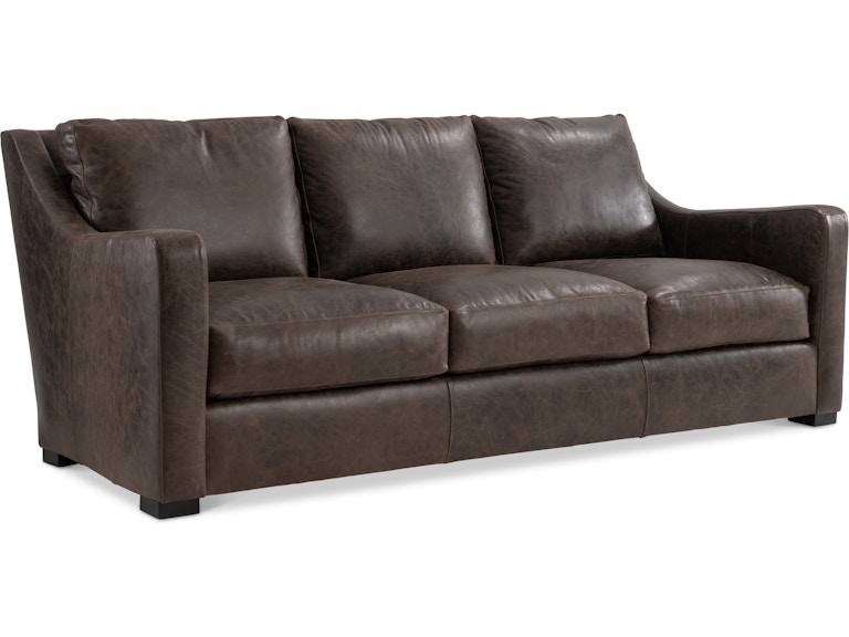 Bernhardt Living Living Room Ventura Leather Sofa 3516LY at Norwood Furniture