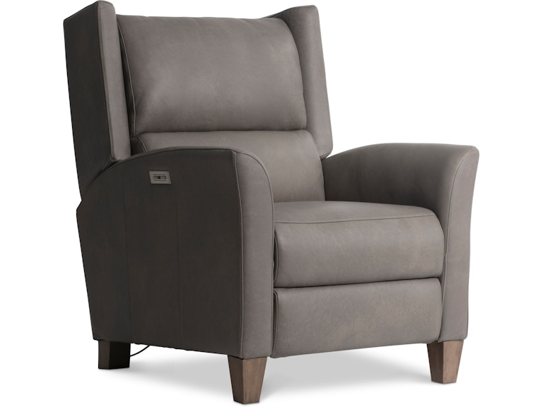 Bernhardt Living Living Room Weller Leather Power Motion Chair 231RLCO at Norwood Furniture
