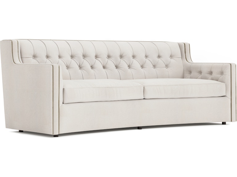 Bernhardt Living Room Candace Fabric Sofa B7277Y at Norwood Furniture