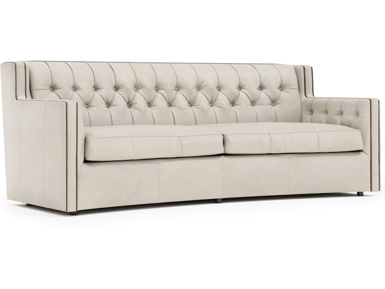Bernhardt Living Room Candace Leather Sofa 7277LY at Norwood Furniture
