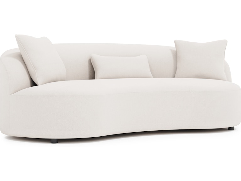Bernhardt Living Room Elle Fabric Sofa P1567 at Norwood Furniture