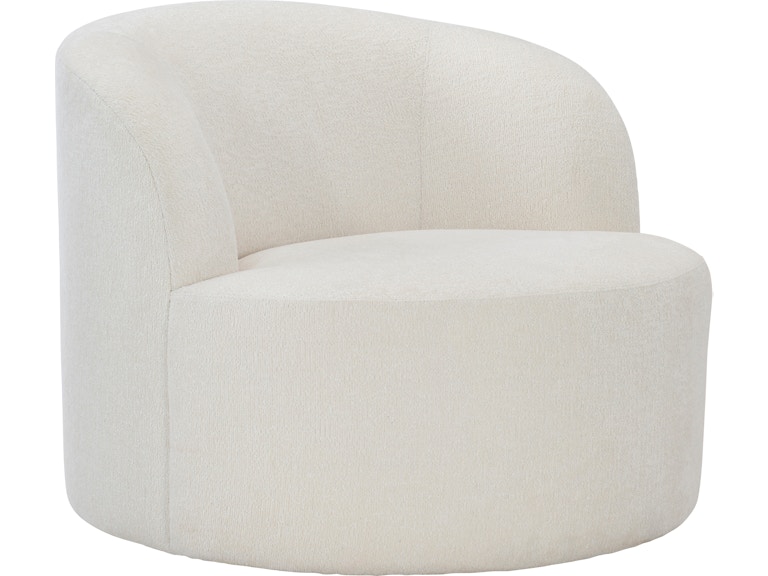 Bernhardt Living Room Elle Fabric Swivel Chair P1562S at Norwood Furniture
