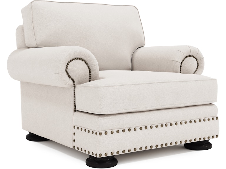 Bernhardt Living Room Foster Fabric Chair B5172Y at Norwood Furniture