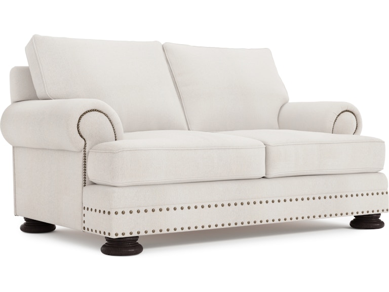 Bernhardt Living Room Foster Fabric Loveseat B5175Y at Norwood Furniture