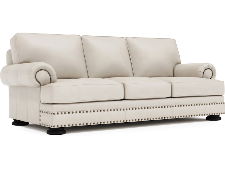 Bernhardt Living Room Foster Leather Sofa 5377LY at Norwood Furniture Bernhardt Living Room Foster Leather Sofa 5377LY at Norwood Furniture