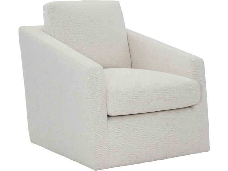 Bernhardt Living Room Landry Fabric Swivel Chair B8523S at Norwood Furniture