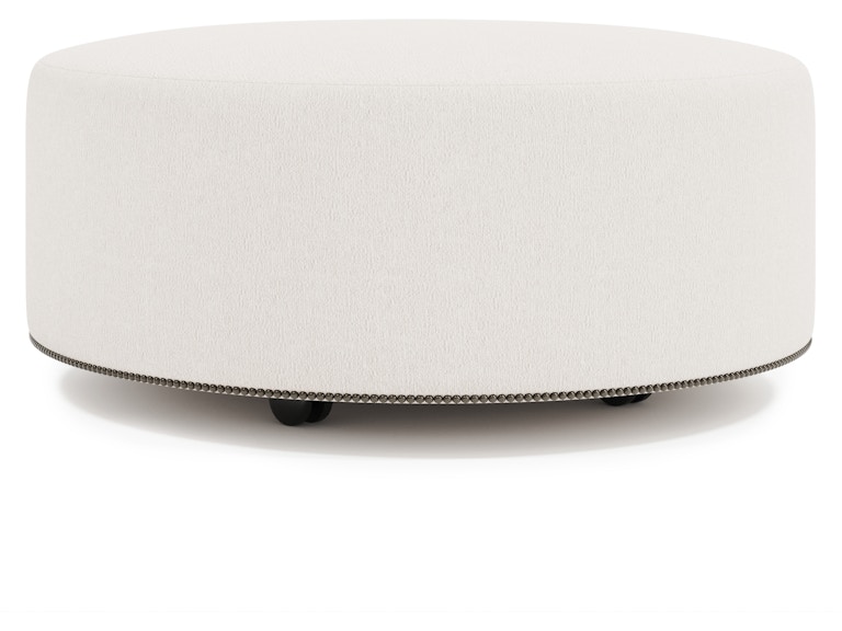 Bernhardt Living Room LOLO Fabric Cocktail Ottoman B3900 at Norwood Furniture
