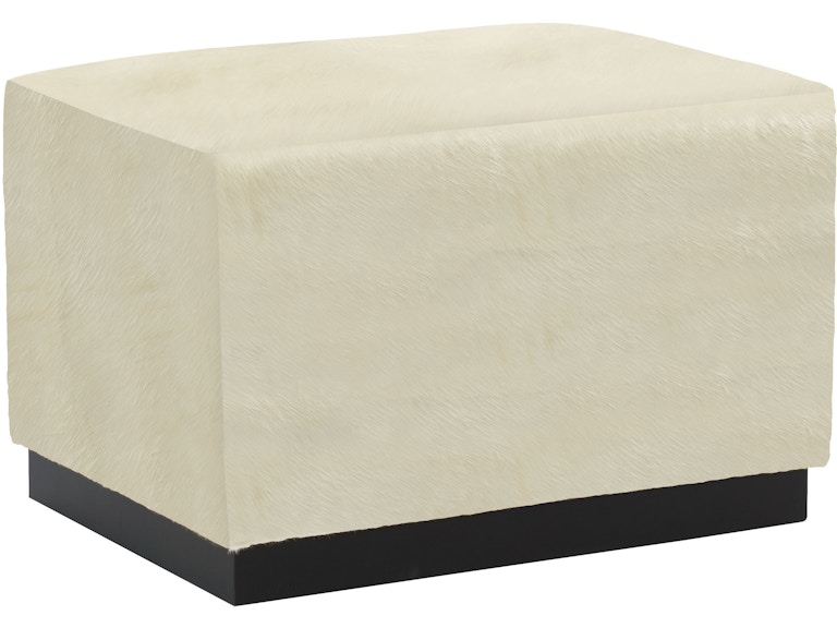 Bernhardt Living Room Merino Leather Ottoman 1421L at Norwood Furniture