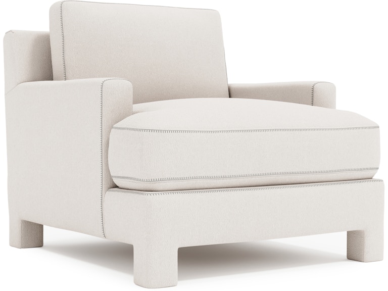 Bernhardt Living Room Mily Fabric Chair P1292TY at Norwood Furniture