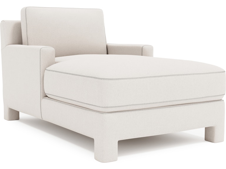 Bernhardt Living Room Mily Fabric Chaise P1289TY at Norwood Furniture