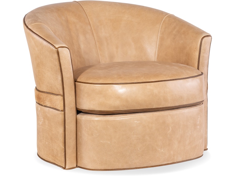 Bradington Young Living Room Adrian Swivel Chair 451-25SW at Norwood Furniture