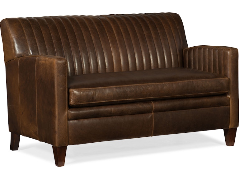 Bradington Young Living Room Barnabus Loveseat 486-75 at Norwood Furniture