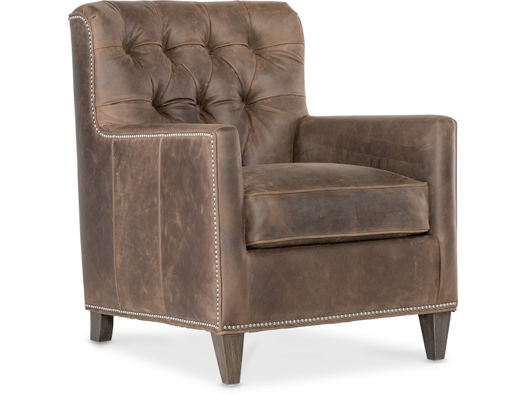 Bradington Young Living Room Carlee Club Chair 420-25 at Norwood Furniture