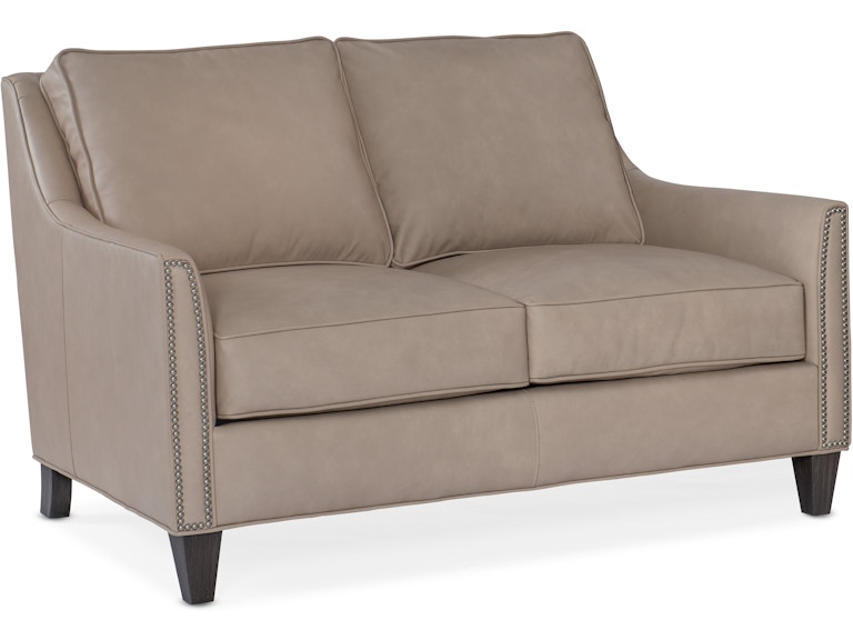 Bradington Young Living Room Christopher Loveseat 318-75 At Norwood Furniture