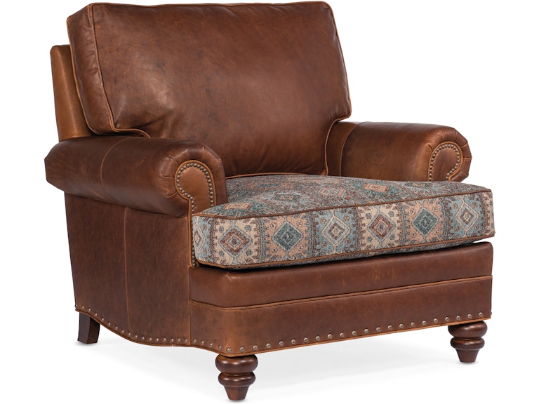 Bradington Young Living Room Hoff Chair 880-25 at Norwood Furniture