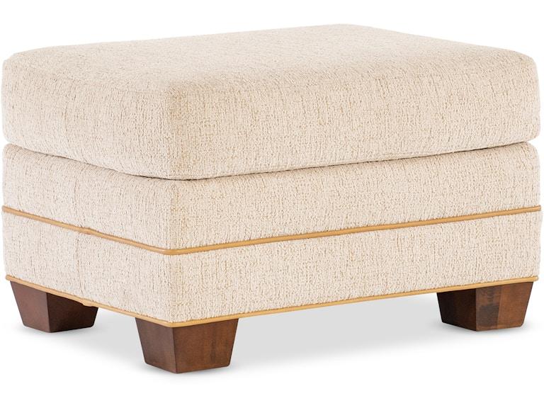 Bradington Young Living Room Loftin Ottoman 627-OT at Norwood Furniture
