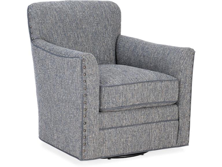 Bradington Young Living Room Luna Swivel Tub Chair 316-25SW at Norwood Furniture
