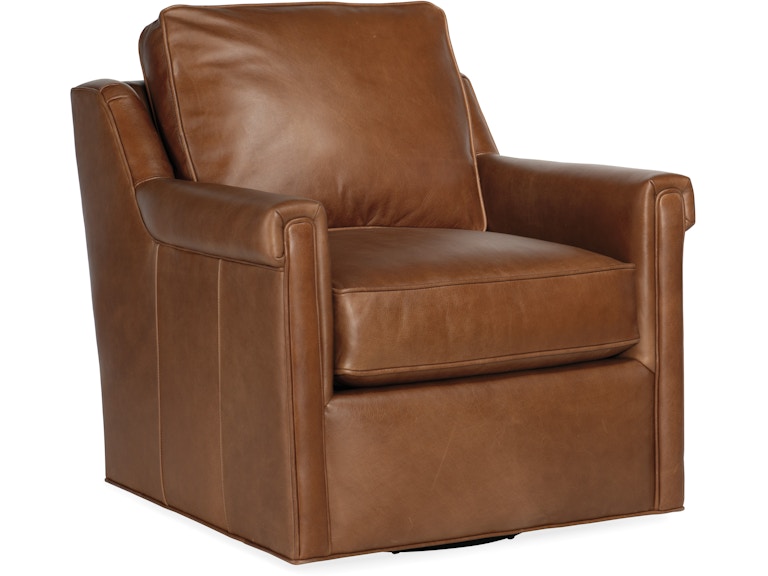 Bradington Young Living Room Madison Swivel Chair 770-25SW at Norwood Furniture
